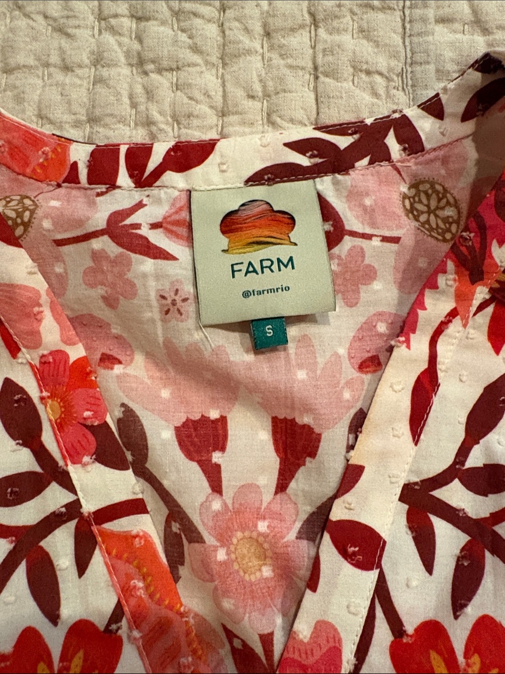 FARM Rio floral top - Picture 3 of 5